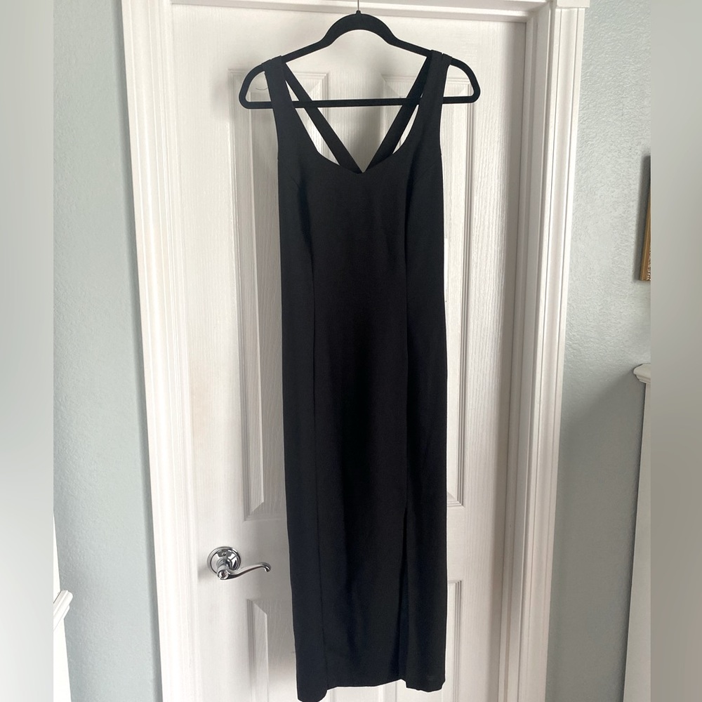 Gorgeous, little black dress with strappy back, black, NWT, Sizr 14